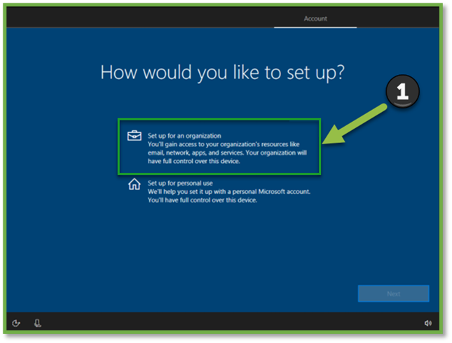 Windows Corporate Device Onboarding