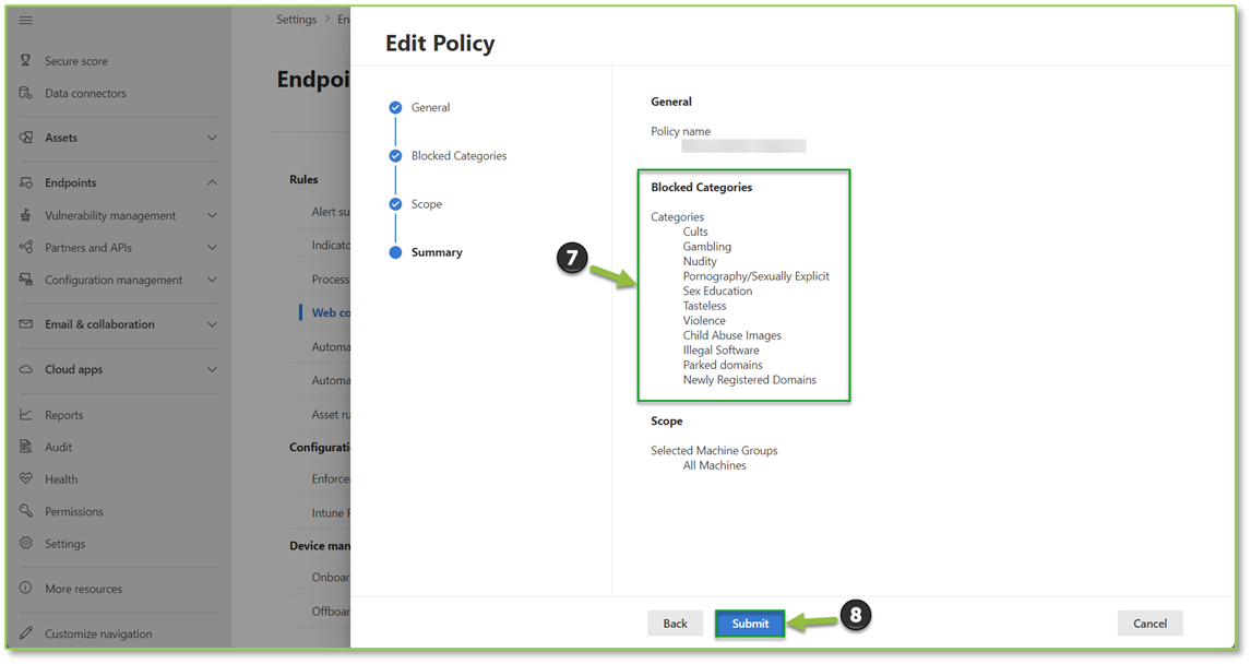 Web Filter Defender Defender Web Filter Category Block